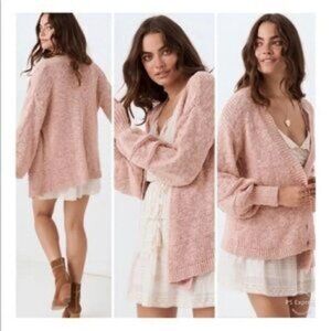 Spell & The Gypsy Collective “Pearl  on Pearl” Knit Cardigan L